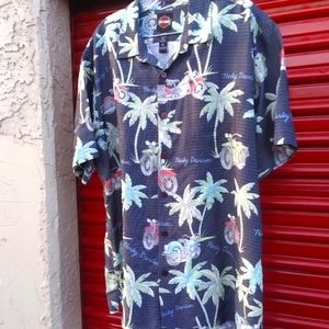 Harley Davidson Hawaiian Heavy Shirt